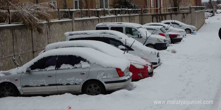 Bitlis’te kar yağışı etkili oldu