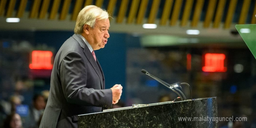 BM Genel Sekreteri Guterres’ten yeni yıl mesajı: “2025’i yeni bir başlangıç haline getirebiliriz”