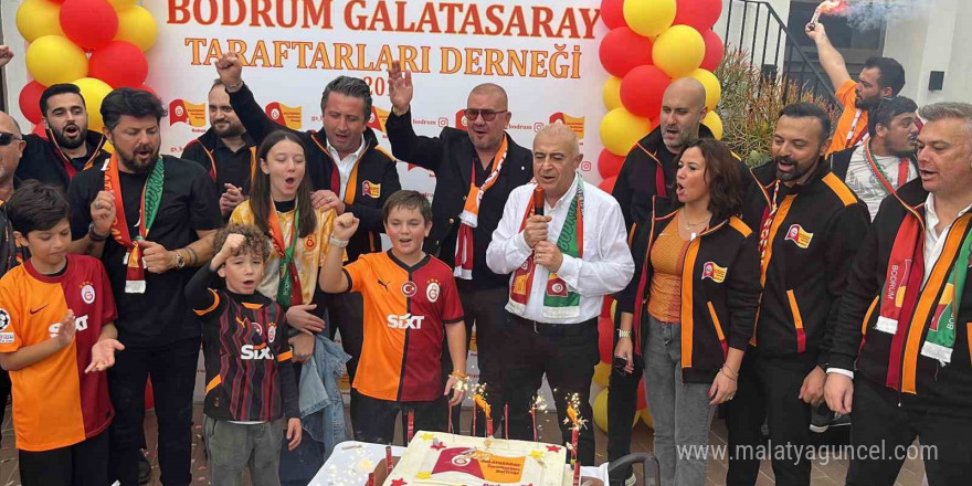 Bodrum Galatasaray Taraftarları Derneği lokali törenle açıldı