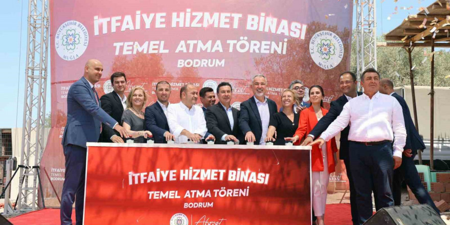 Bodrum itfaiye hizmet binasının temeli atıldı