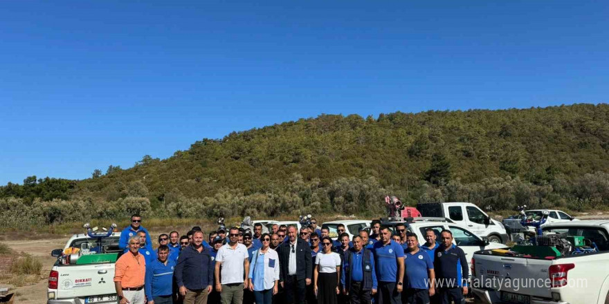 Bodrum’da 345 dönümlük göletin sivrisinek sorunu çözüldü