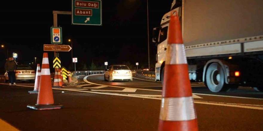 Bolu Dağı Tüneli İstanbul istikameti 14 saat sonra trafiğe açıldı