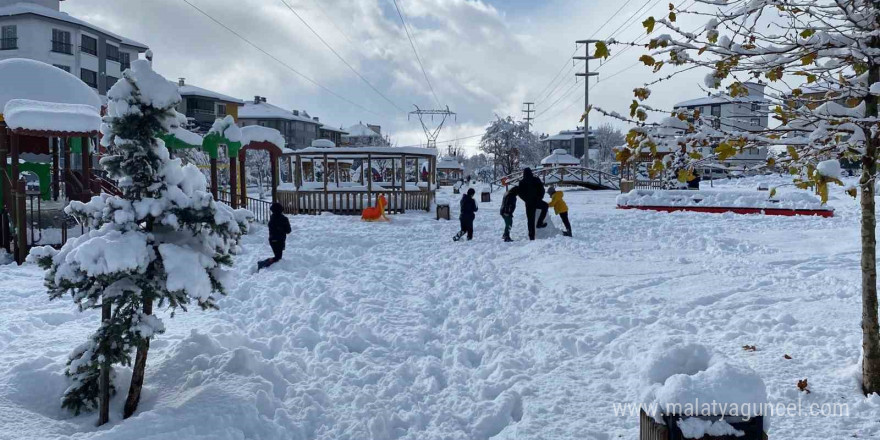 Bolu’da 4 ilçede kar tatili