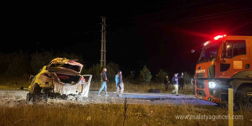 Bolu’da feci kaza: 2 ağır yaralı