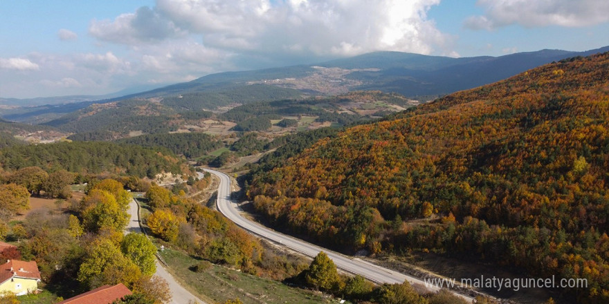 Bolu’nun yükseklerinde renk cümbüşü