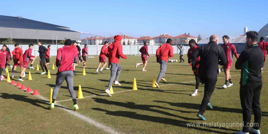 Boluspor’da Yeni Malatyaspor maçı hazırlıkları devam etti