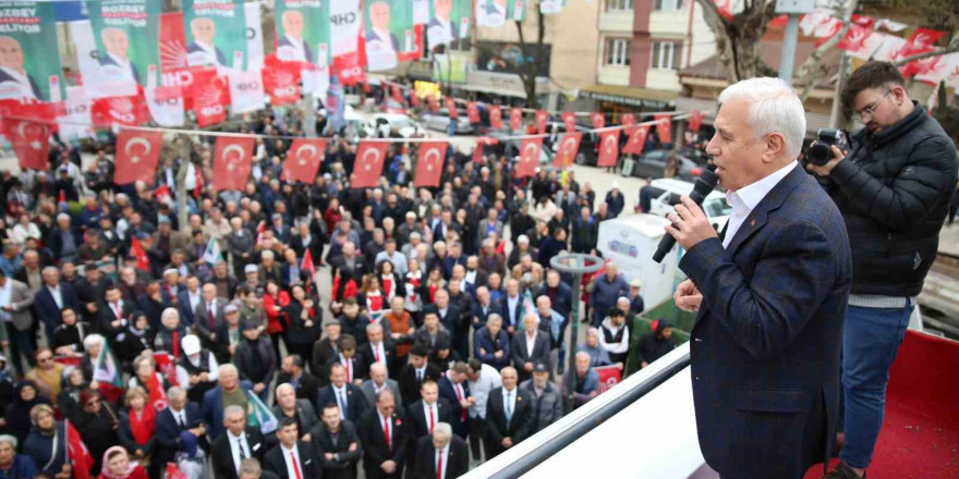 Bozbey’in Yenişehir Halk Buluşması mitinge dönüştü