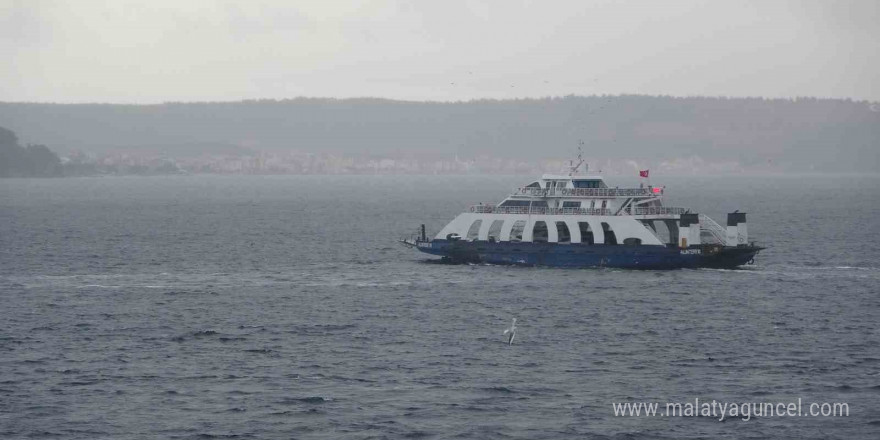 Bozcaada ve Gökçeada’ya bugünkü tüm feribot seferleri iptal edildi