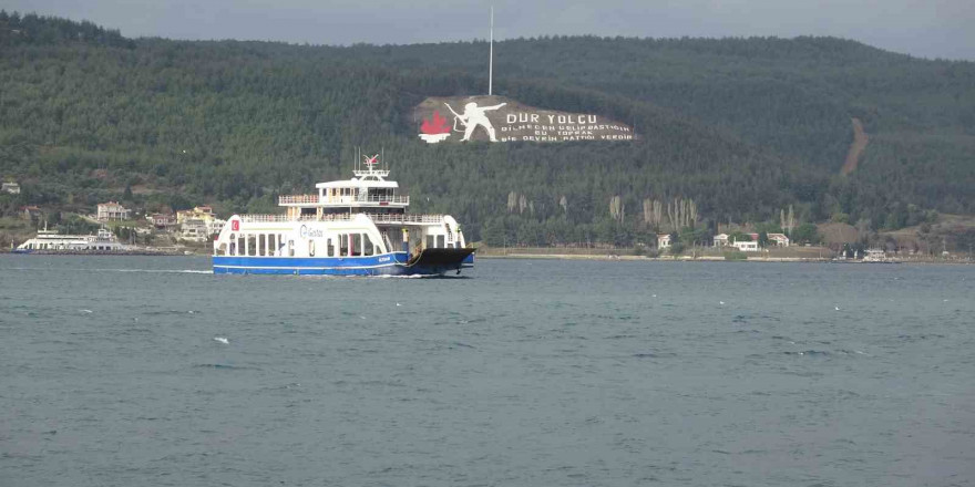 Bozcaada ve Gökçeada’ya yarınki tüm feribot seferlerine fırtına engeli