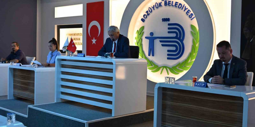 Bozüyük Belediye Meclisi Eylül ayı toplantısının ikinci birleşimi yapıldı