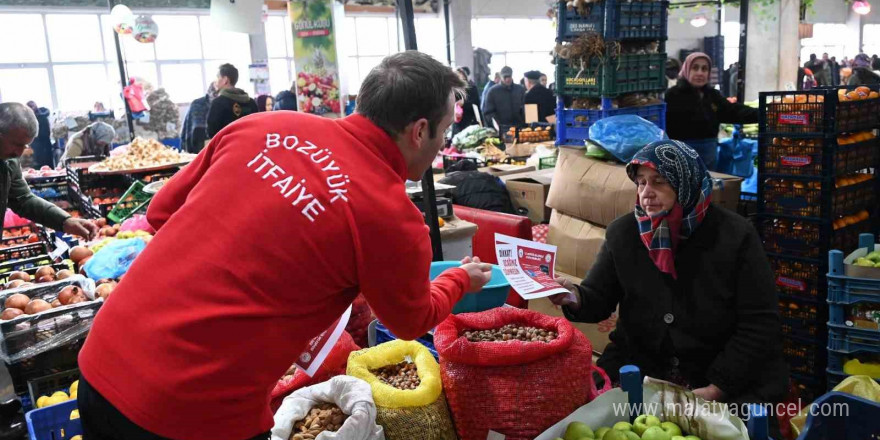 Bozüyük Belediyesi İtfaiyesi vatandaşları karbonmonoksit zehirlenmelerine karşı uyarıyor