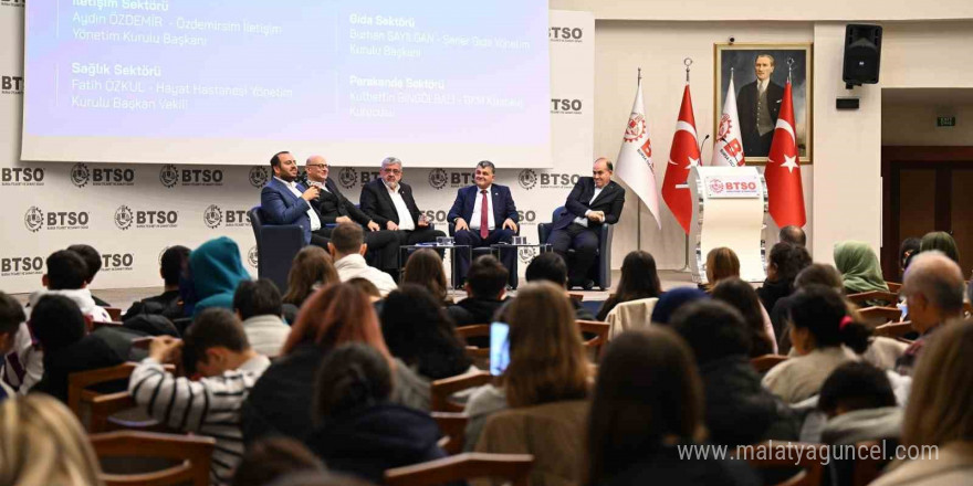 BTSO yerli malı bilinci ve gelecek nesiller seminerine ev sahipliği yaptı