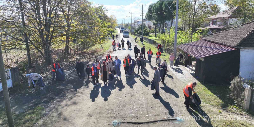 Bu ilçede ’çöp saati’ uygulaması