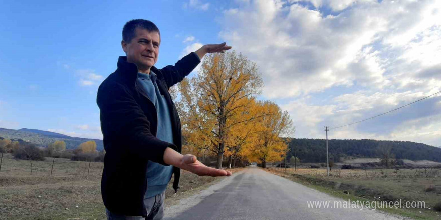 Bu yol yeni evlenen çiftlerin uğrak noktası