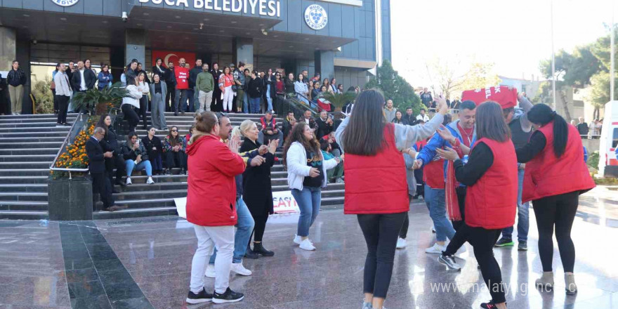 Buca Belediyesi işçileri adım adım greve gidiyor