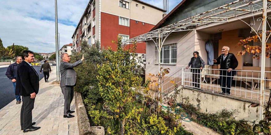 Buldanlılar yıllardır çözülemeyen üst yapı sorunlarını Büyükşehir ile aşıyor