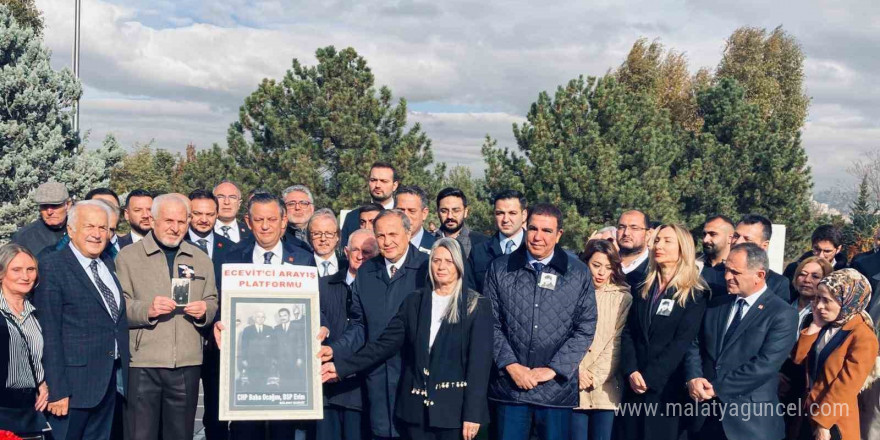 Bülent Ecevit vefatının 18’inci yılında mezarı başında anıldı