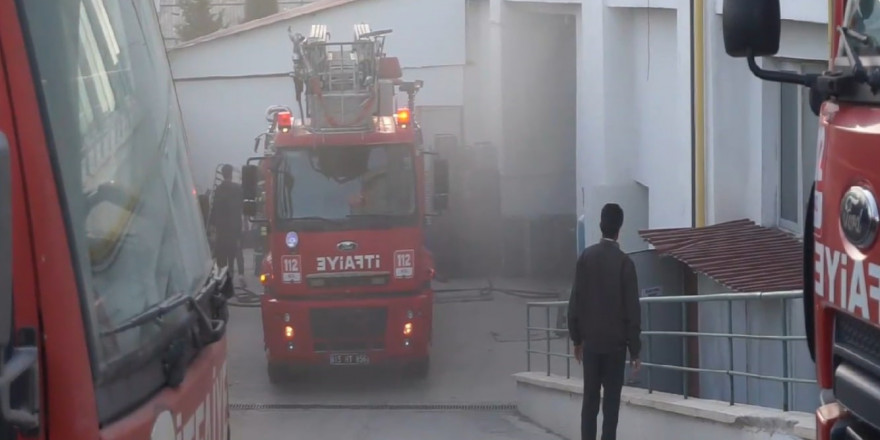 Burdur’da öğrenci yurdunda yangın