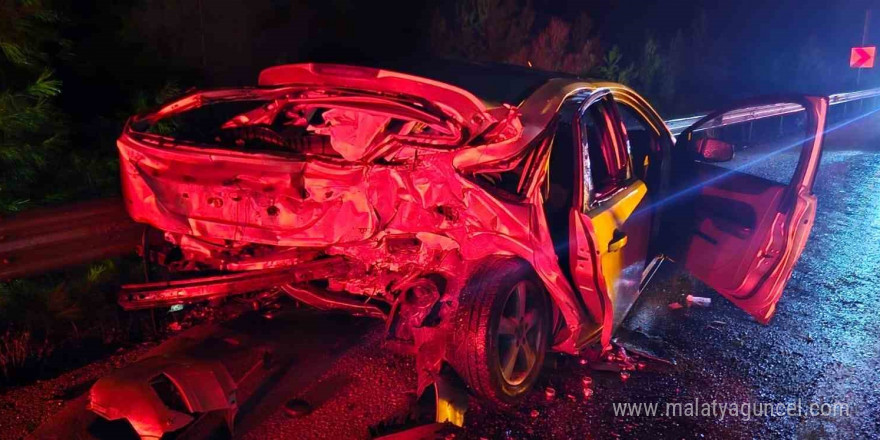 Burdur’da trafik kazası: 6 yaralı