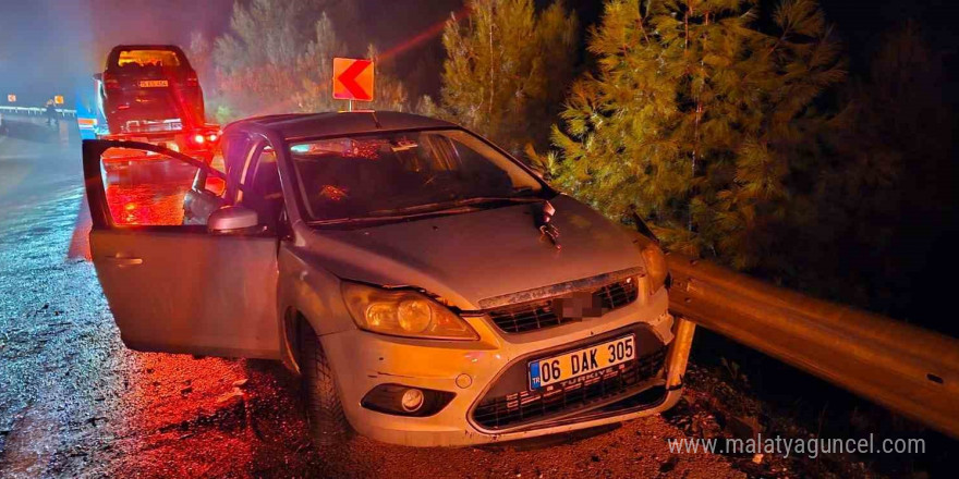 Burdur’da trafik kazası: 6 yaralı