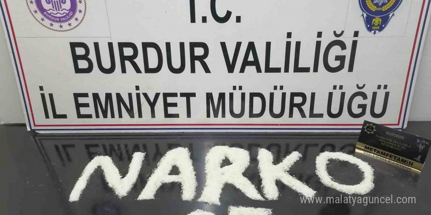 Burdur’da uyuşturucu operasyonu: 3 şüpheli tutuklandı