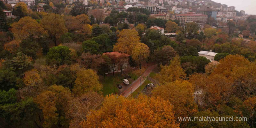 Bursa sonbahar renklerine büründü