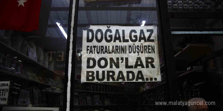 Bursa’da doğalgaz faturasını düşüren donlara büyük ilgi