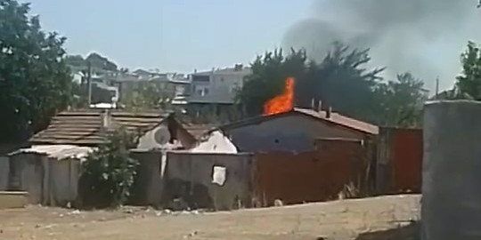 Bursa’da ev yangını