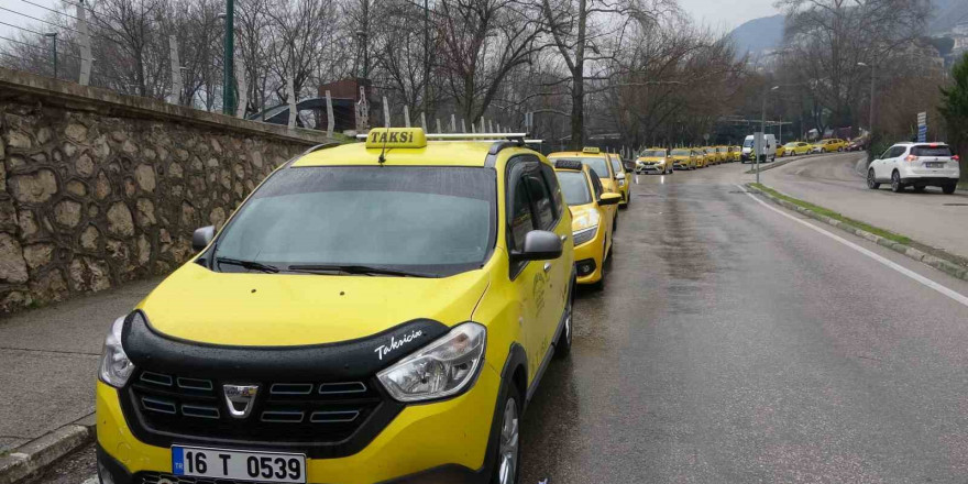 Bursa’da taksi ücretlerine zam