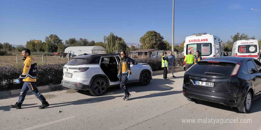 Bursa’da zincirleme kaza: 6 yaralı