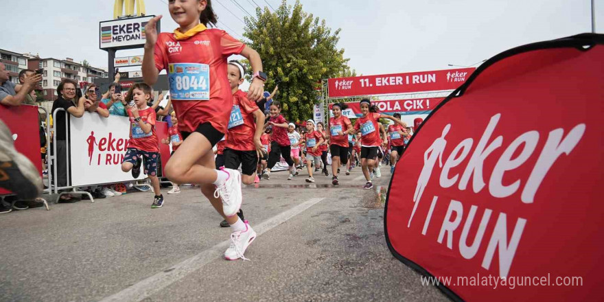 Bursalıların akın ettiği 11. Eker I Run, rekor katılımla gerçekleşti