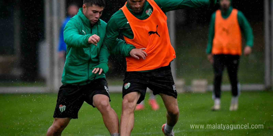 Bursaspor, 23 Elazığ FK maçı hazırlıklarına devam etti