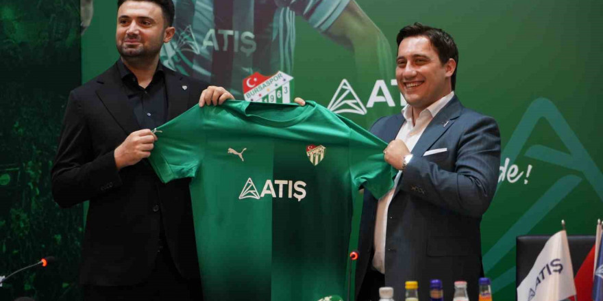 Bursaspor’un forma göğüs sponsoru Atış Grup oldu