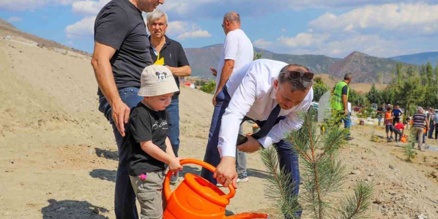 Büyük zaferin 102’inci yılı, 102 fidanla taçlandı