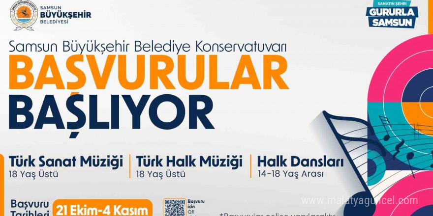 Büyükşehir Belediye Konservatuvarı başvuruları başladı