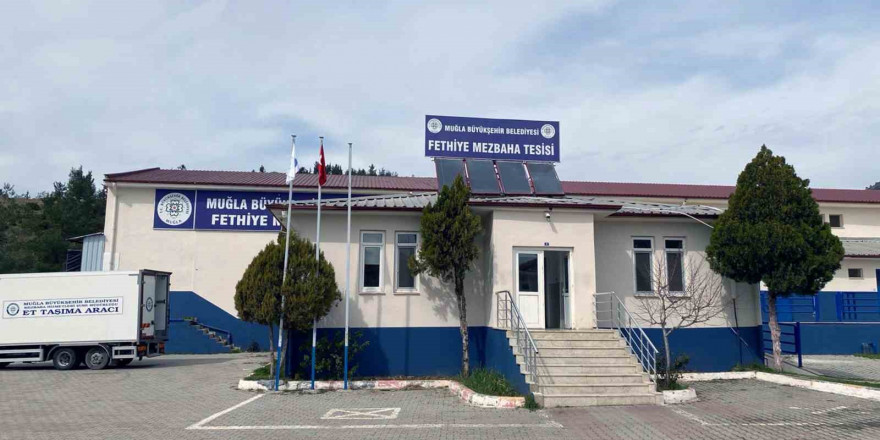 Büyükşehir Belediyesi’ne devredilen Fethiye mezbaha tesisi kalite belgesini aldı