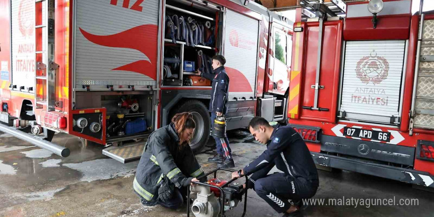 Büyükşehir ekipleri turuncu koda karşı teyakkuzda