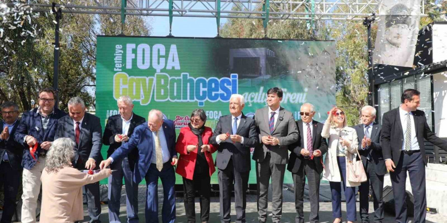 Büyükşehir Fethiye’de Foça Çay Bahçesi’ni açtı