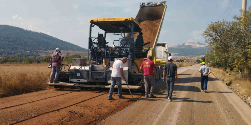 Büyükşehir kırsal yollarda 2 ben 147 km çalışma yaptı