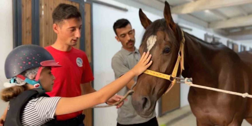 Büyükşehir Spor A.Ş.’nin binicilik eğitimleri yoğun ilgi görüyor