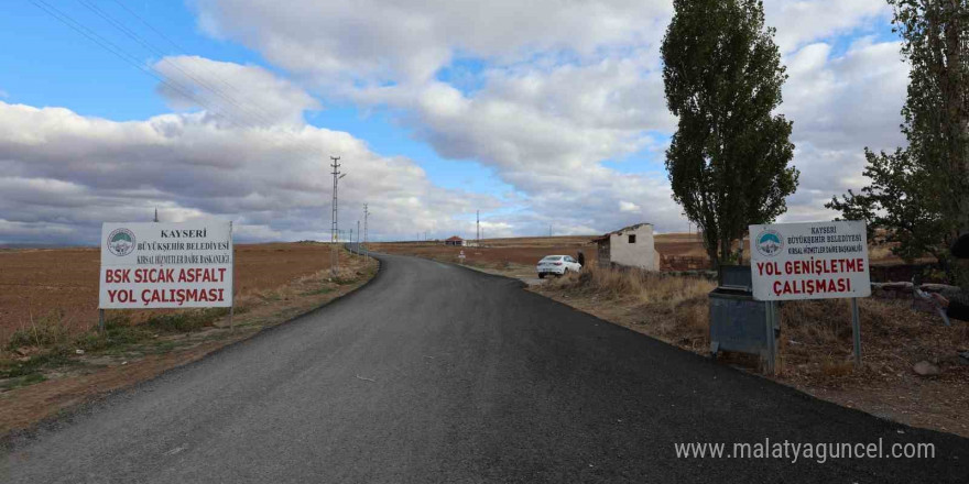 Büyükşehir’den Bünyan’da 100 milyon TL’lik yol ve asfalt çalışması