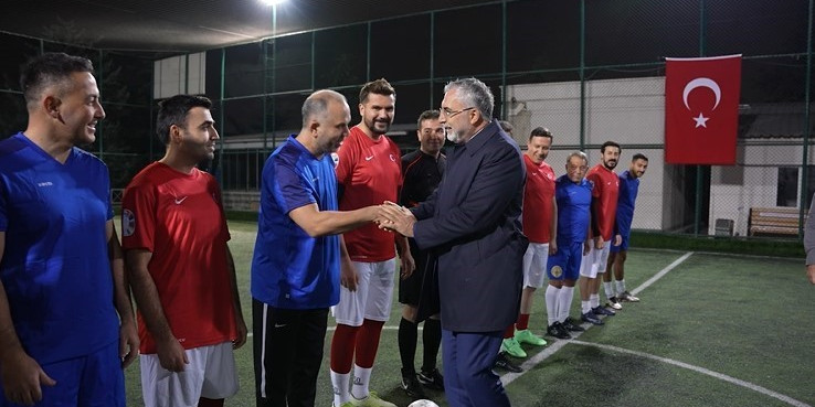 Çalışma hayatının paydaşları futbol turnuvasında bir araya geldi