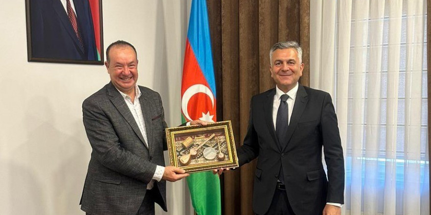 Çameli heyeti kardeş ülke Azerbaycan’ı ziyaret etti