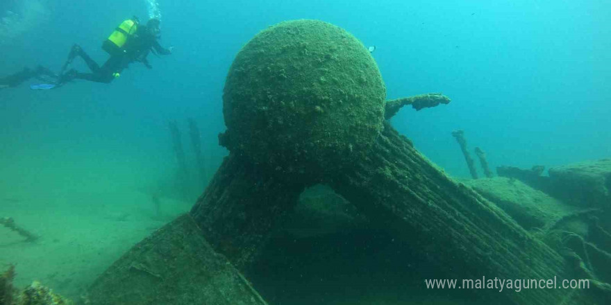 Çanakkale Savaşları’ndan kalma batıklara 1 yılda 6 bin dalgıç dalış yaptı