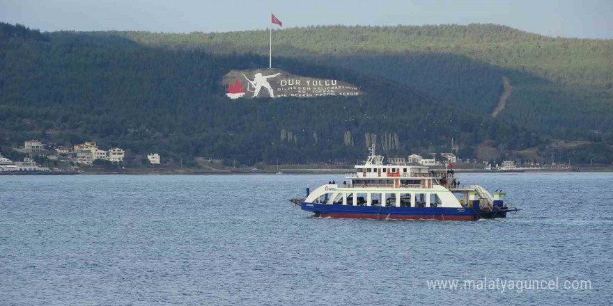 Çanakkale’de ada seferlerine fırtına engeli