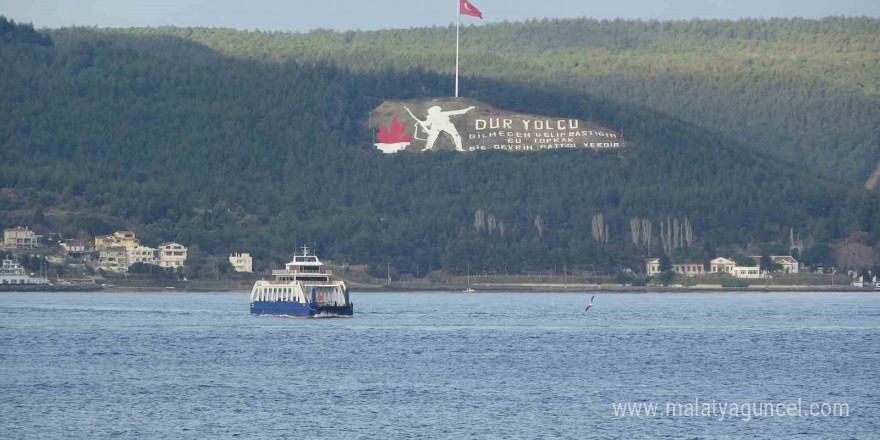 Çanakkale’de ada seferlerine fırtına engeli