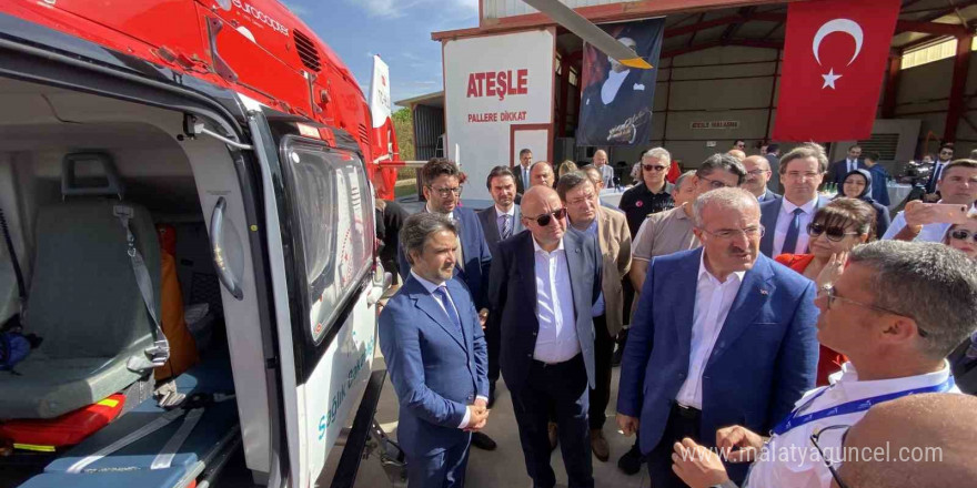 Çanakkale’de ambulans helikopter göreve başladı