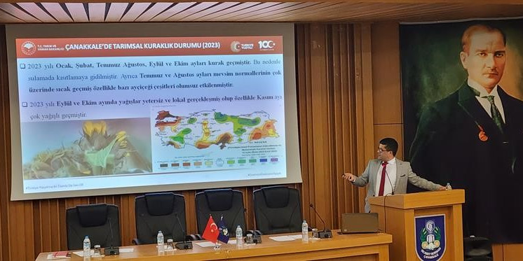 Çanakkale’de artan kuraklık tehlikesi masaya yatırıldı