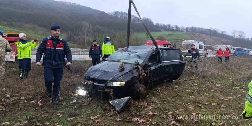 Çanakkale’de otomobilin çaya uçması sonucu kaybolan kişi ölü olarak bulundu