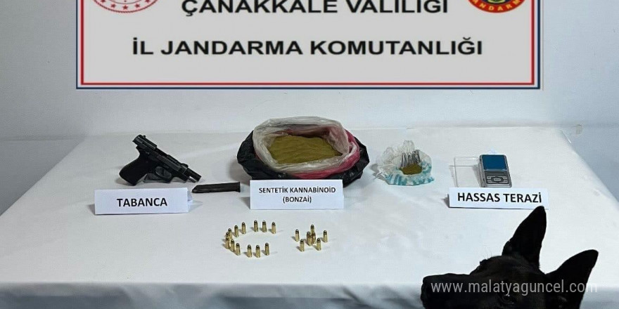 Çanakkale’de uyuşturucu operasyonu: 4 gözaltı